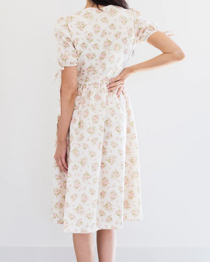 Lilly Button Up Midi Dress