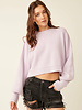 Free People Easy Street Crop Pullover | Lavender