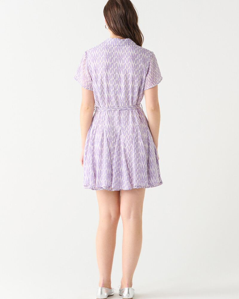 Michelle Belted Shirt Dress