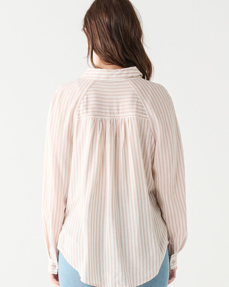 Briar Tan Stripe Blouse