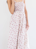 Laina Tie Shoulder Maxi Dress | Raspberry