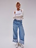 Free People Final Countdown Cuffed Low-Rise Jeans | Wire