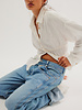 Free People Final Countdown Cuffed Low-Rise Jeans | Wire