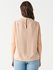 Cowl Neck Crepe Top | Mocha