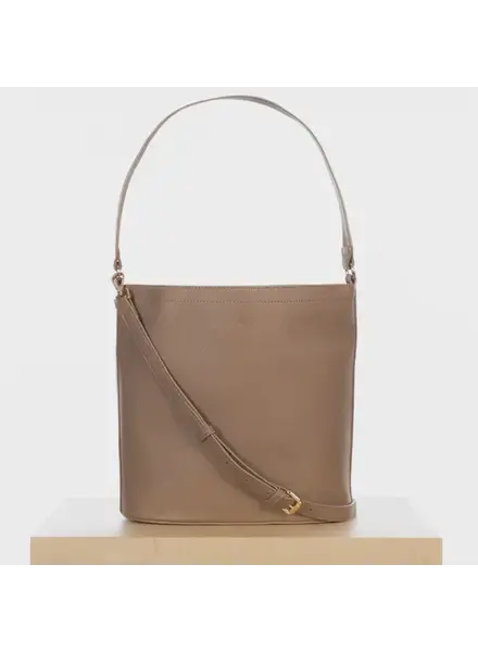 Mini Mia Bucket Bag | Taupe