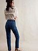 Free People Leila High-Rise Leggy Slim Jeans