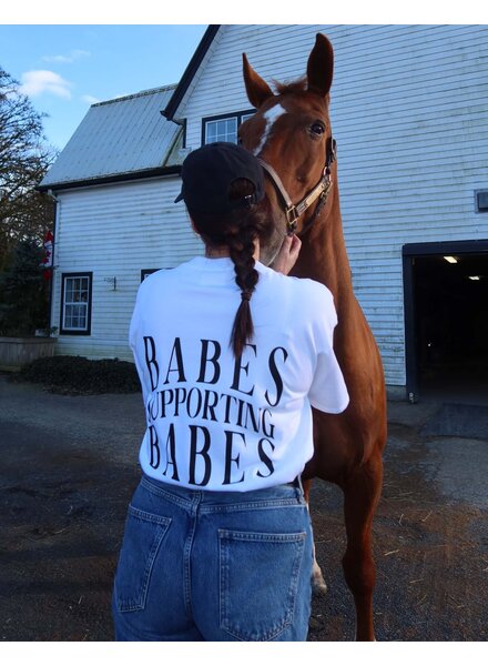 Babes Supporting Babes Oversized Boxy Tee