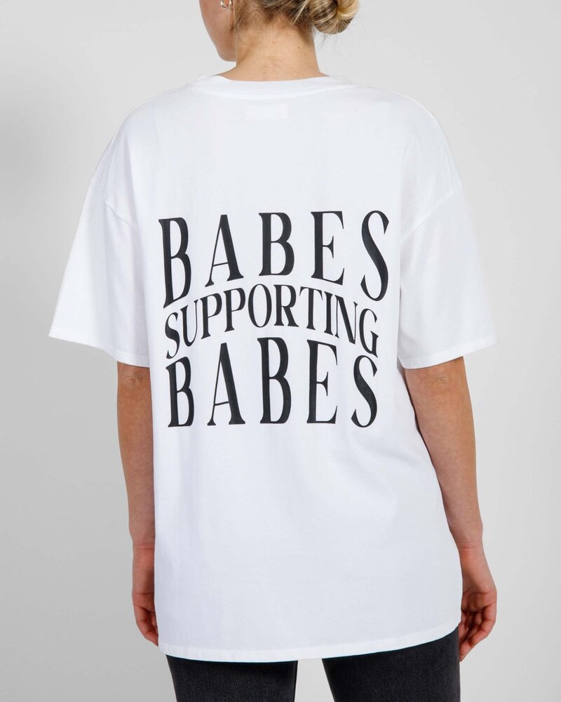 Babes Supporting Babes Oversized Boxy Tee