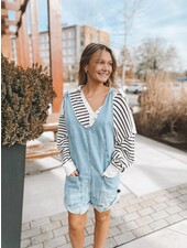 Free People High Roller Shortall | Denim