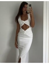 Zaraiah Dress | White