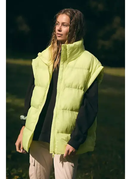 Free People In A Bubble Puffer Vest  | Citrus