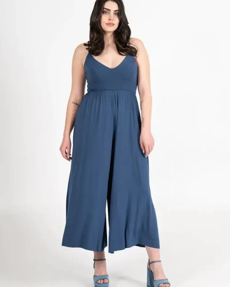 Branch Bamboo Jumpsuit | Navy