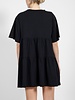 Three Tiered T-Shirt Dress | Black