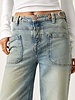 Free People Palmer Cuffed Jeans | La La Land