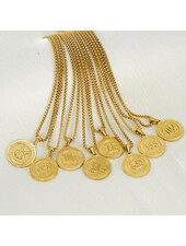 Zodiac Necklace | Gold