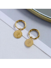 Elizabeth Coin Earring | 18K Gold