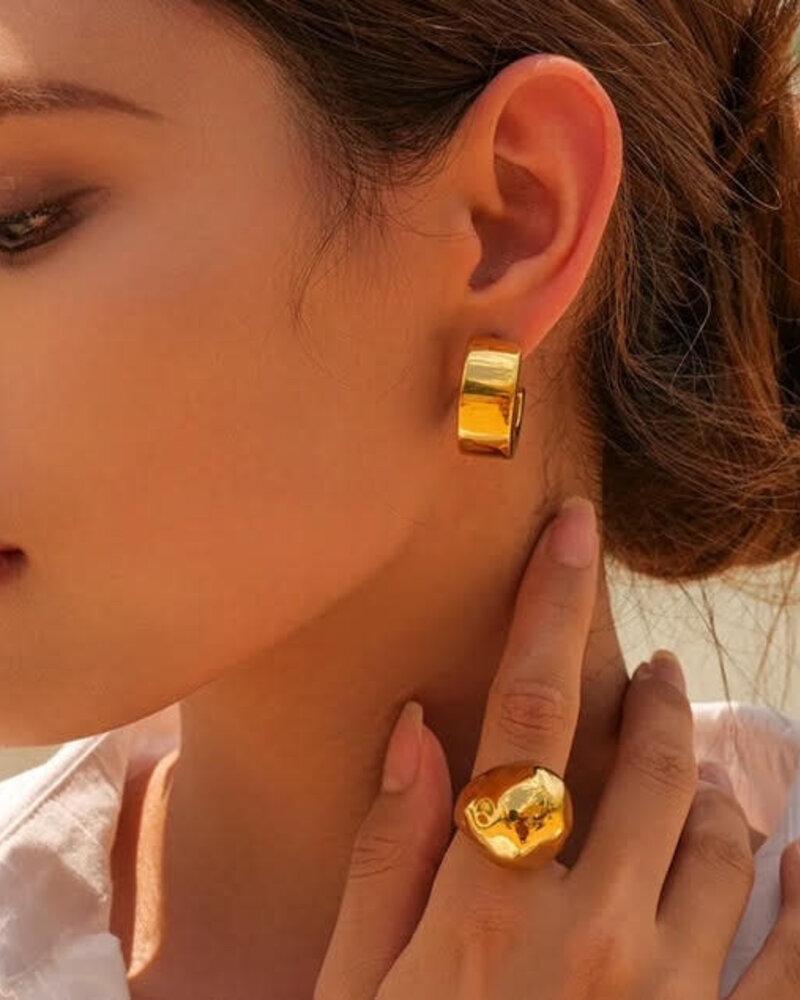 Anchoretta Earring | Gold