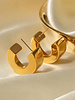 Anchoretta Earring | Gold