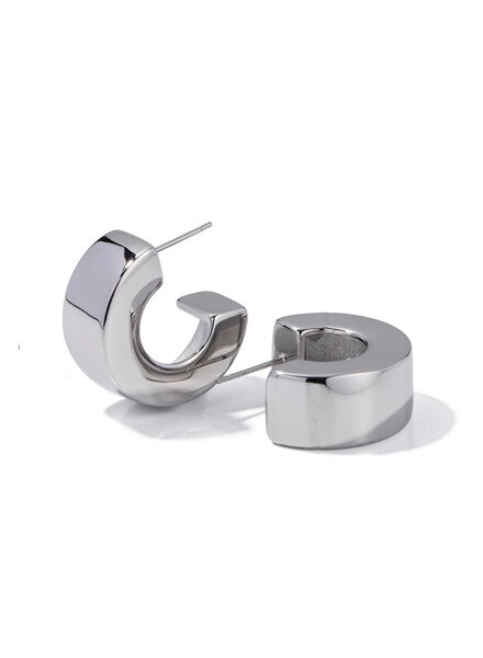 Anchoretta Earring | Silver
