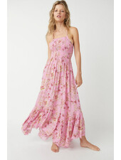 Free People Heat Wave Printed Maxi Dress
