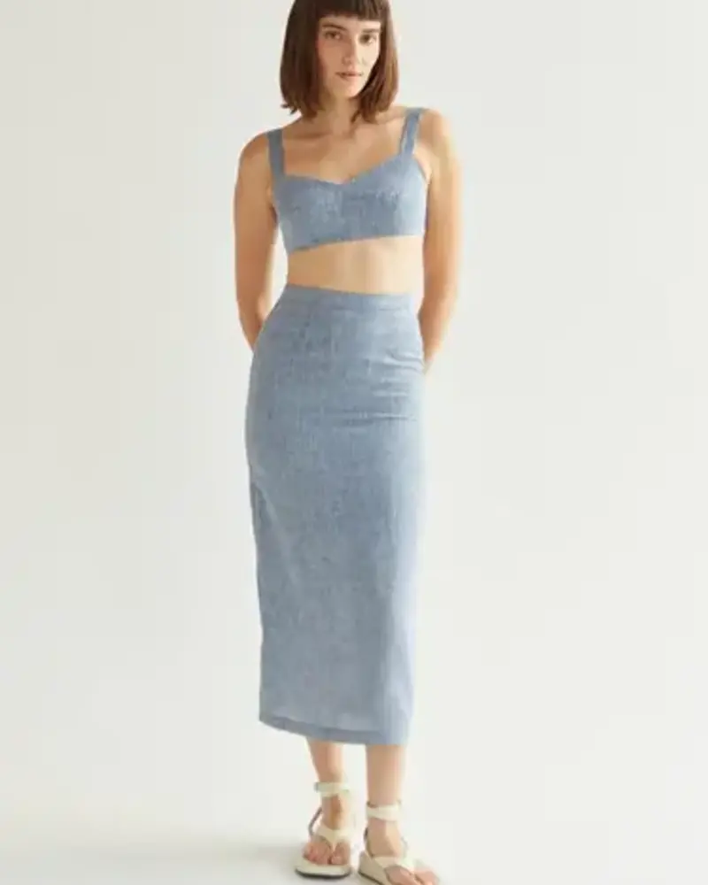 Dani Linen Skirt