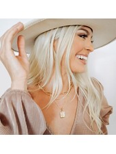 Initial Necklace | Gold