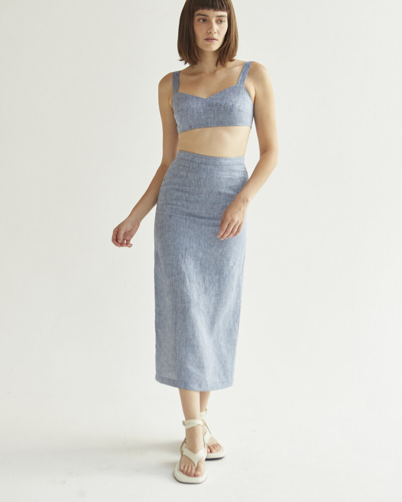 Dani Linen Skirt