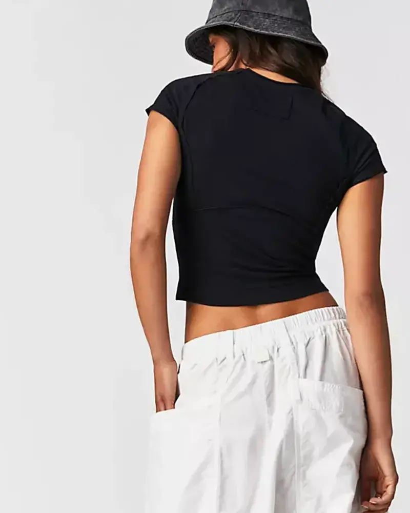 Free People Protagonist Tee | Black