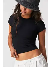 Free People Protagonist Tee | Black