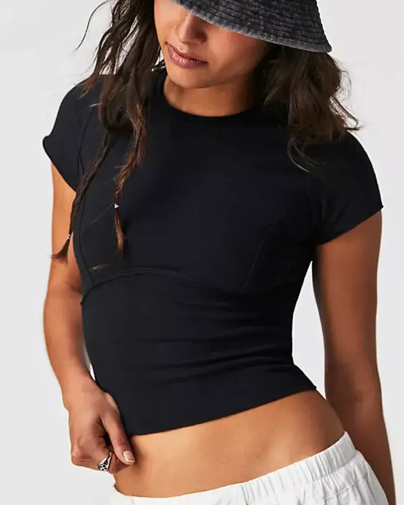 Free People Protagonist Tee | Black