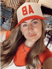 AB Two Toned Hat | Red