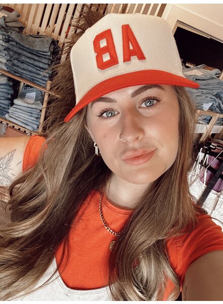 AB Two Toned Hat | Red