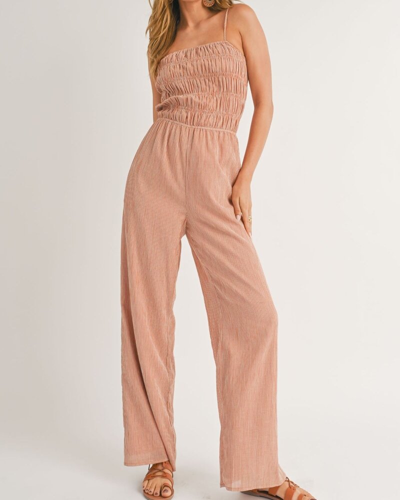 Canyon Land Open Back Jumpsuit