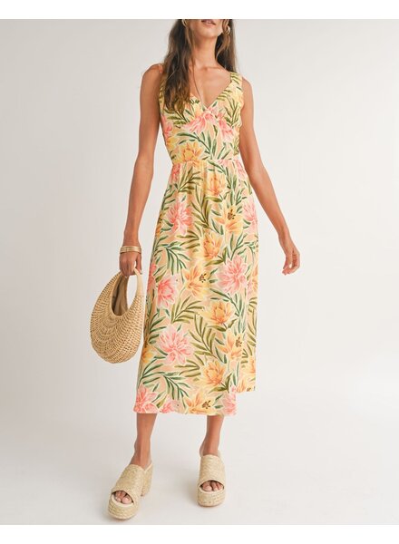 Scenic View Midi Dress