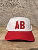 AB Two Toned Hat | Red