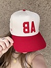 AB Two Toned Hat | Red