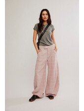 Free People Tegan Barrel Trousers | Pink