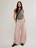 Free People Tegan Barrel Trousers | Pink