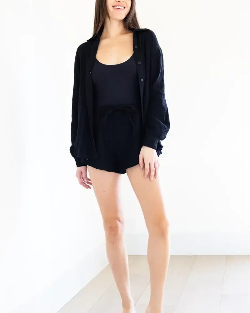 Rhea Blouse | Black