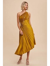 Medallion Pleated Dress
