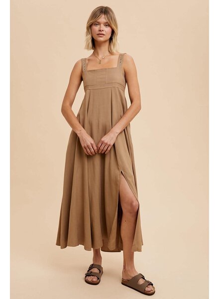 Utility Linen Dress