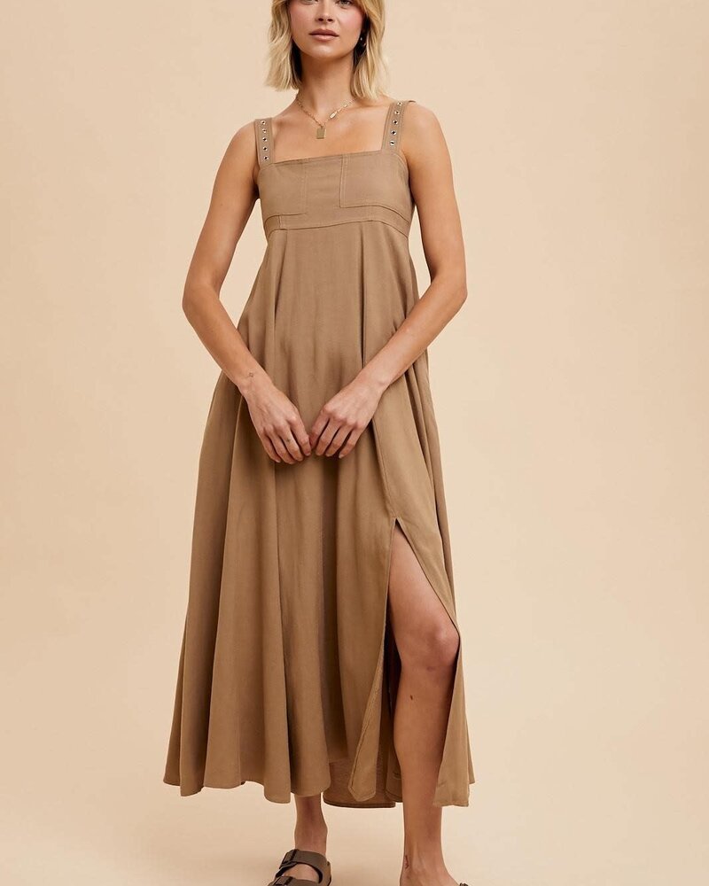 Utility Linen Dress