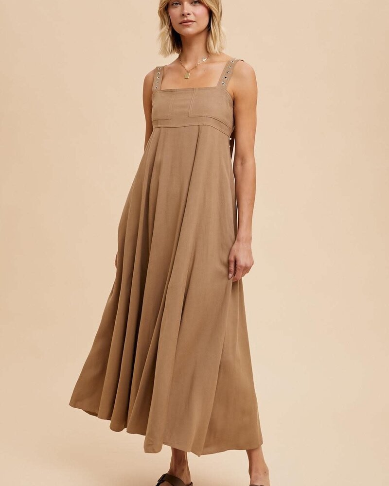 Utility Linen Dress