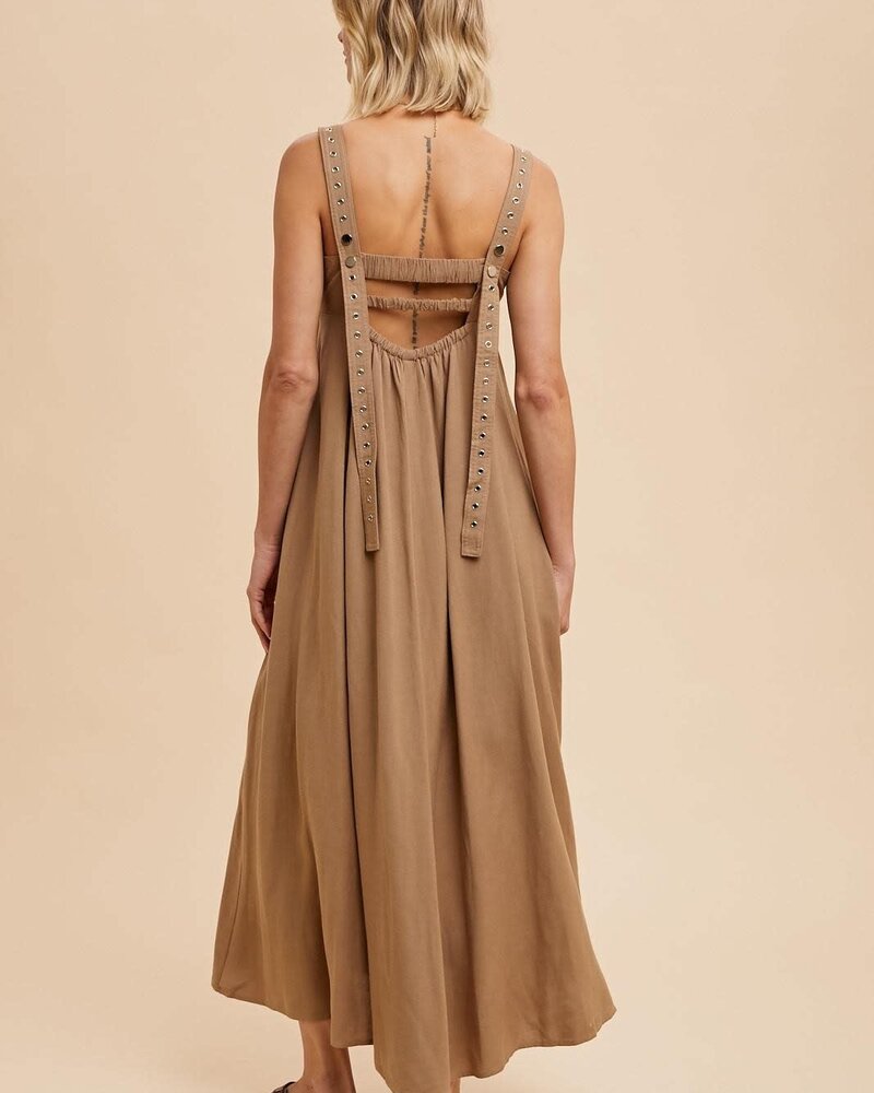 Utility Linen Dress