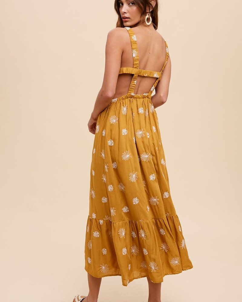 Goldenrod Maxi Dress