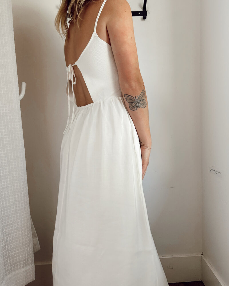 Lilly Dress | White