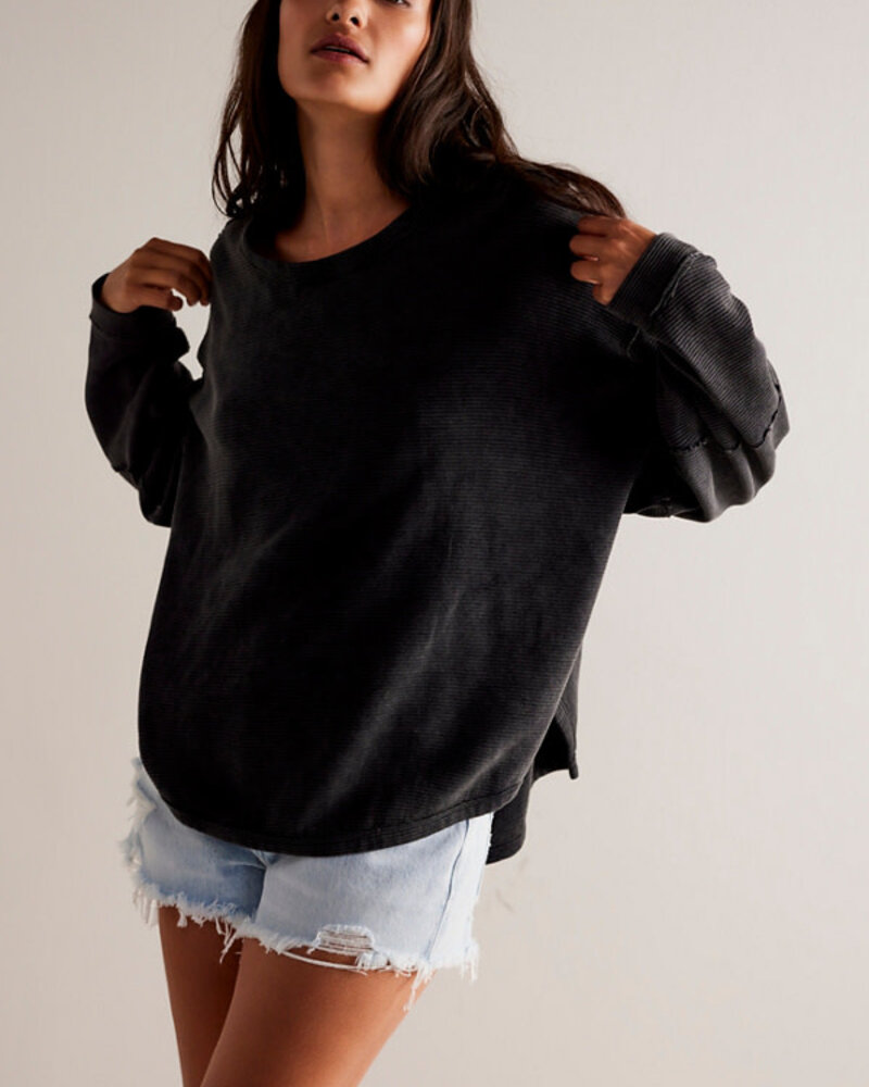 Free People Total Eclipse Tee | Black