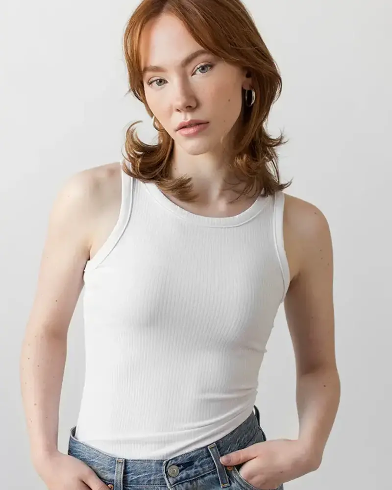 Jane Tank Top | Cream