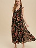 Rebecca Ruffle Maxi Dress