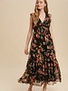 Rebecca Ruffle Maxi Dress